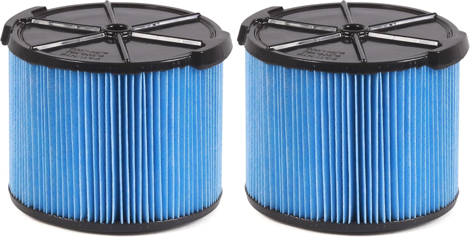 Ridgid VF3500 26643 3-Layer Fine Filter for Wet/Dry Vacuums 2-Pack