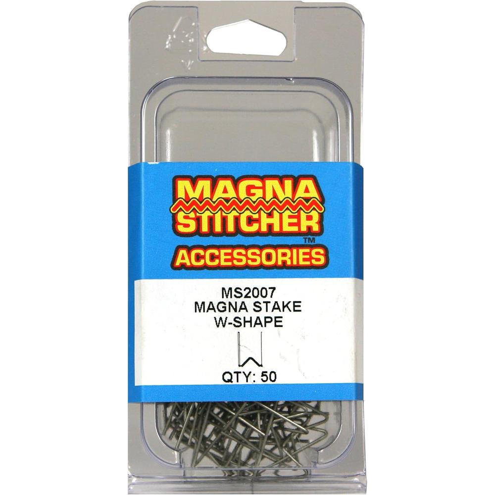 Motor Guard MS2007 W-Shape Magna-Stakes. 50-Pack