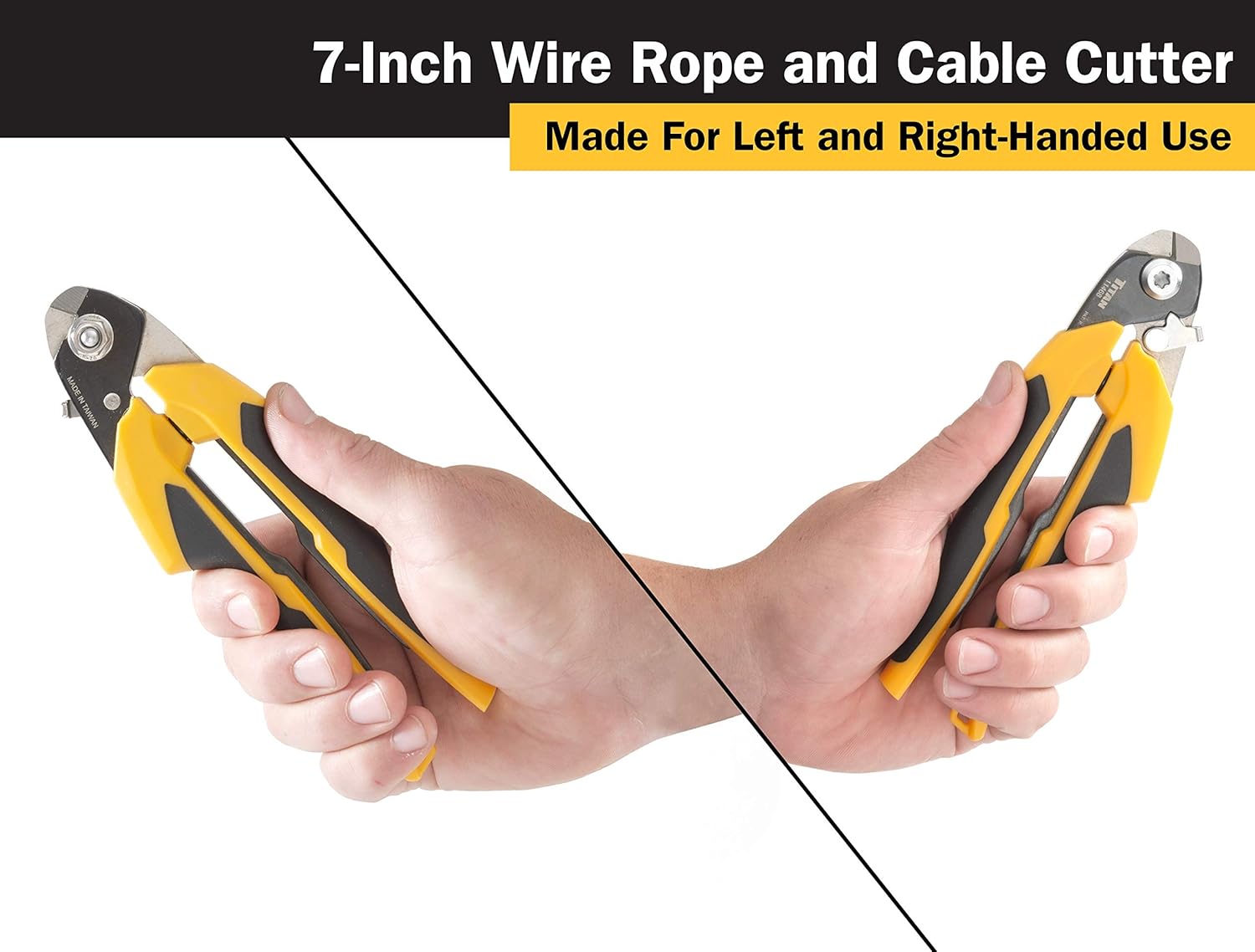 Titan Tools 11468 7 in. Wire Rope and Cable Cutter