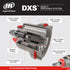 Ingersoll Rand 2236QTIMAX-G Green 1/2" Dr. Std. Anvil Quiet Impact Wrench with DXS Drive Xchange System, 1500 Ft-lb, 7500 RPM