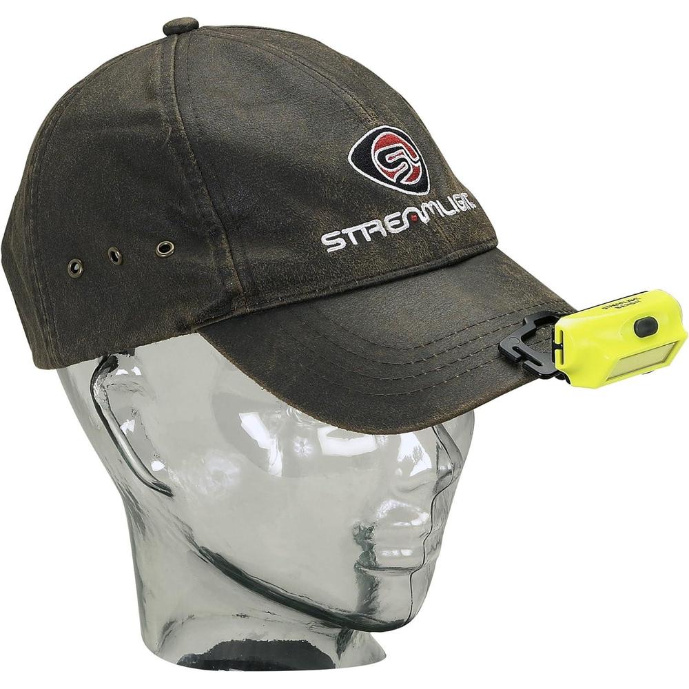 Streamlight 61700 Bandit LED Rechargeable Headlamp. Yellow w/White LED. One Size