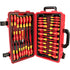 Wiha Tools 32800 80-PC INSULATED TOOL SET IN ROLLING TOOL CASE