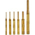 Mayhew Tools 61386 6 PC Brass Pin Punch Kit (Metric)