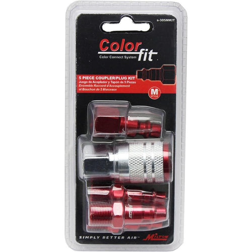 Milton Industries S-305MKIT Kit 5pc M Style 1/4