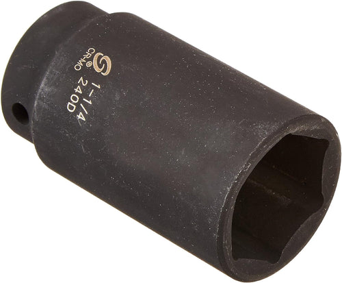 Sunex Tools 240D 1/2" Drive Deep Impact Socket - 1-1/4"
