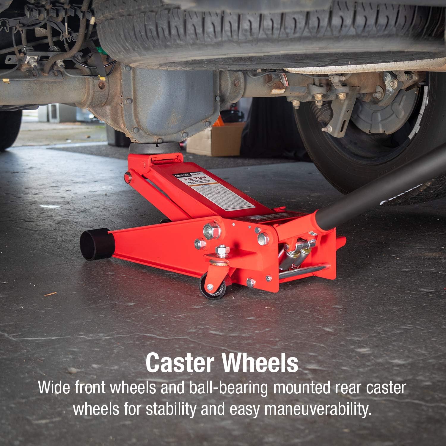 Sunex Tools 66037 3.5 Ton Service Jack with Quick Lift System