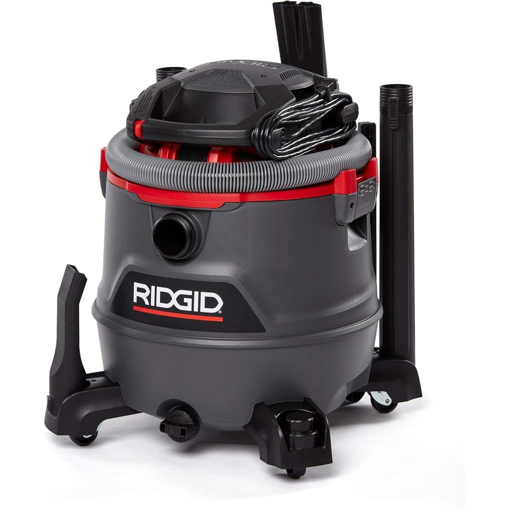 Ridgid 62723 Red 16 Gallon RT1600 Wet/Dry Vacuum