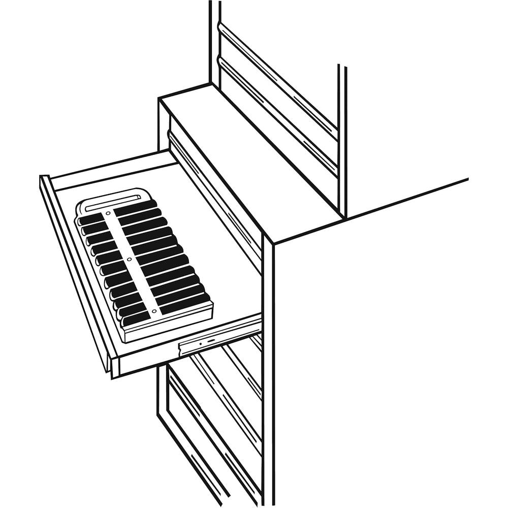 Lisle 40900 Porte-douille magnétique 1/2" Rouge