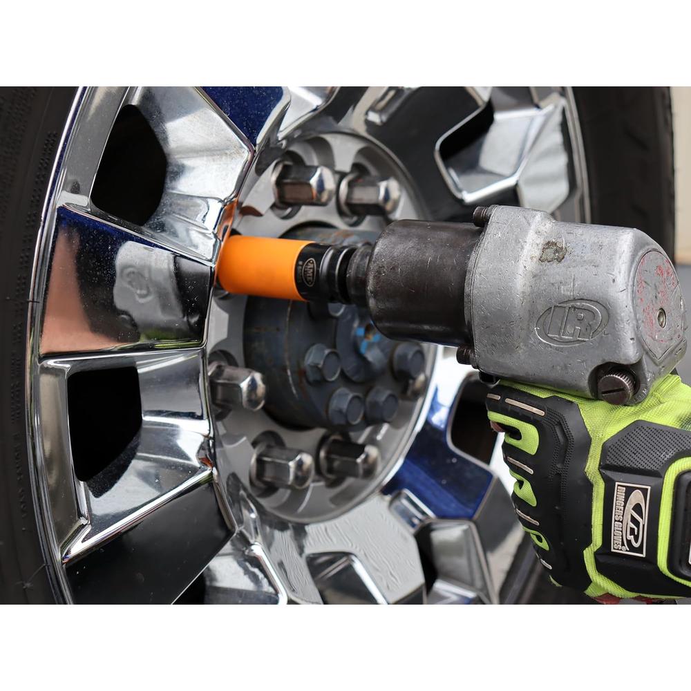 AME International 68025 3-PC 1/2" DR. SPLINE PLUS LUG NUT REMOVAL SOCKET SET FOR SUV/LIGHT TRUCKS, 22MM, 7/8", 15/16"