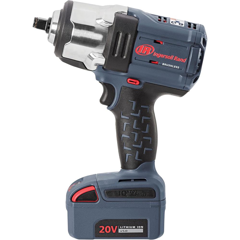 Ingersoll Rand 1/2" 20V Cordless Impact, 1 Battery Kit, W7152-K12, (1) Battery Kit