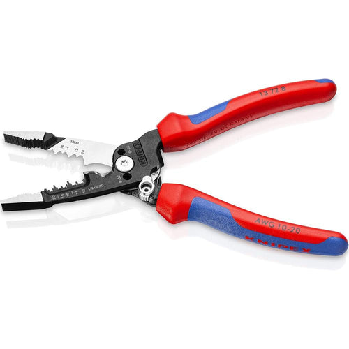 Knipex 13 72 8 COUPE-FIL FORGÉ 8" – PINCE ÉLECTRICIEN MULTIFONCTION