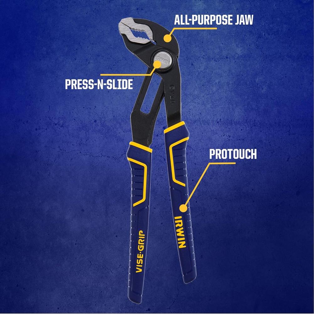 Irwin Tools 2078712 Vise-Grip 8-pc GrooveLock Pliers Set