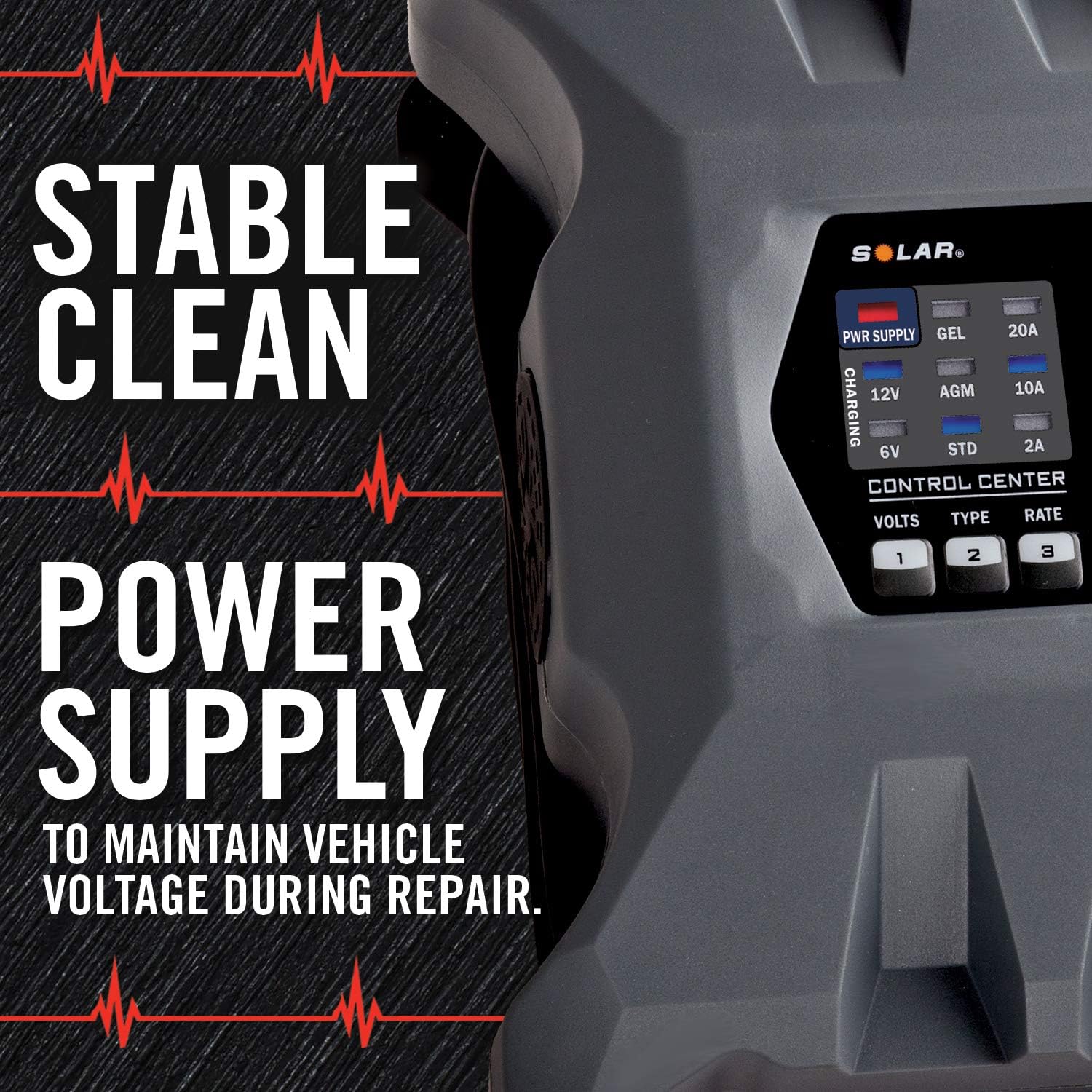 Clore Automotive PL2320 Solar Pro-Logix Battery Charger. 20-Amp