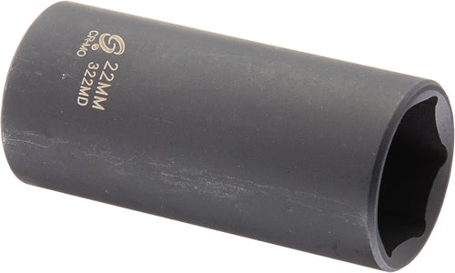 Sunex Tools 322MD 3/8" Drive 22-mm Deep Impact Socket