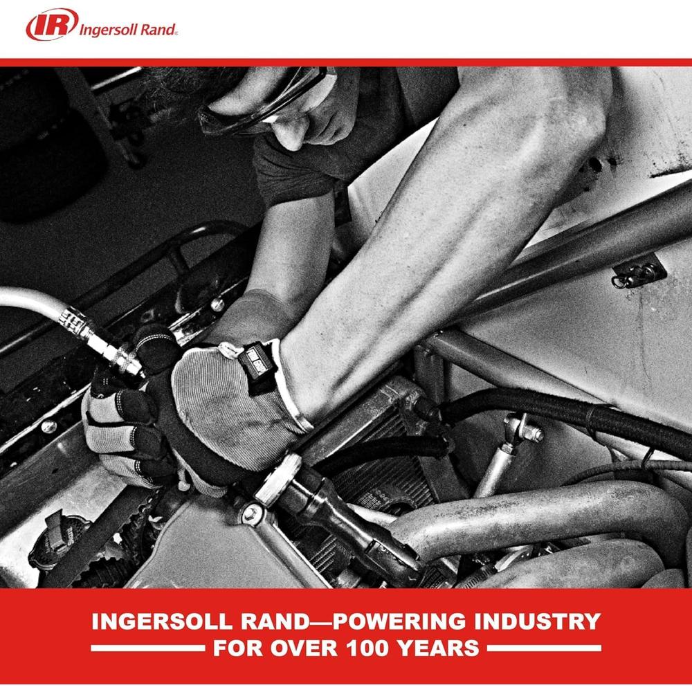 Ingersoll Rand 2236QTIMAX 1/2" Dr. Standard Anvil Quiet Impact Wrench with DXS Drive XChange System, 1500 Ft-Lb, 7500 RPM