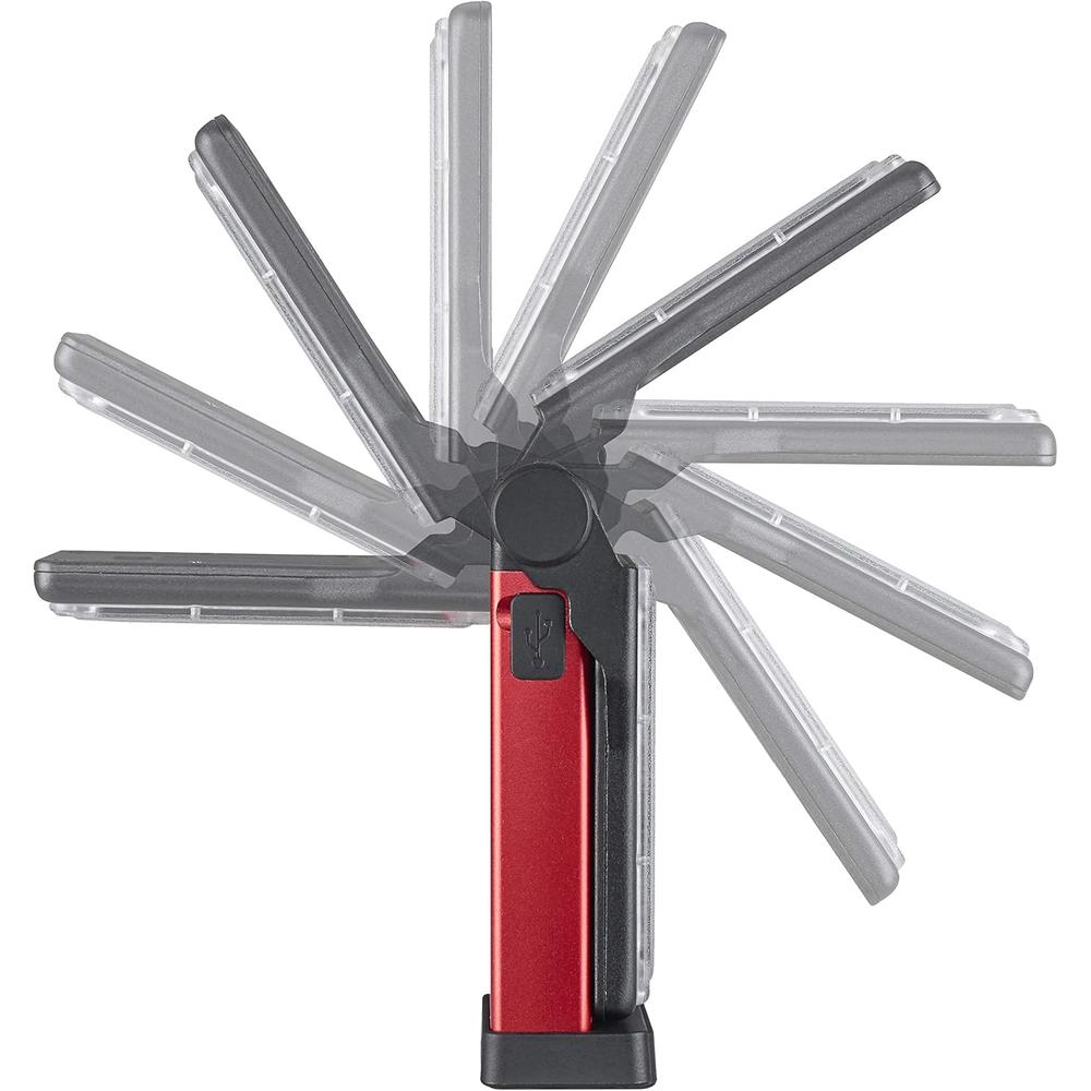 Streamlight 61501 FLIPMATE, 500 LUMENS COMPACT MULTI-FUNCTION RECHARGEABLE WORK LIGHT, RED