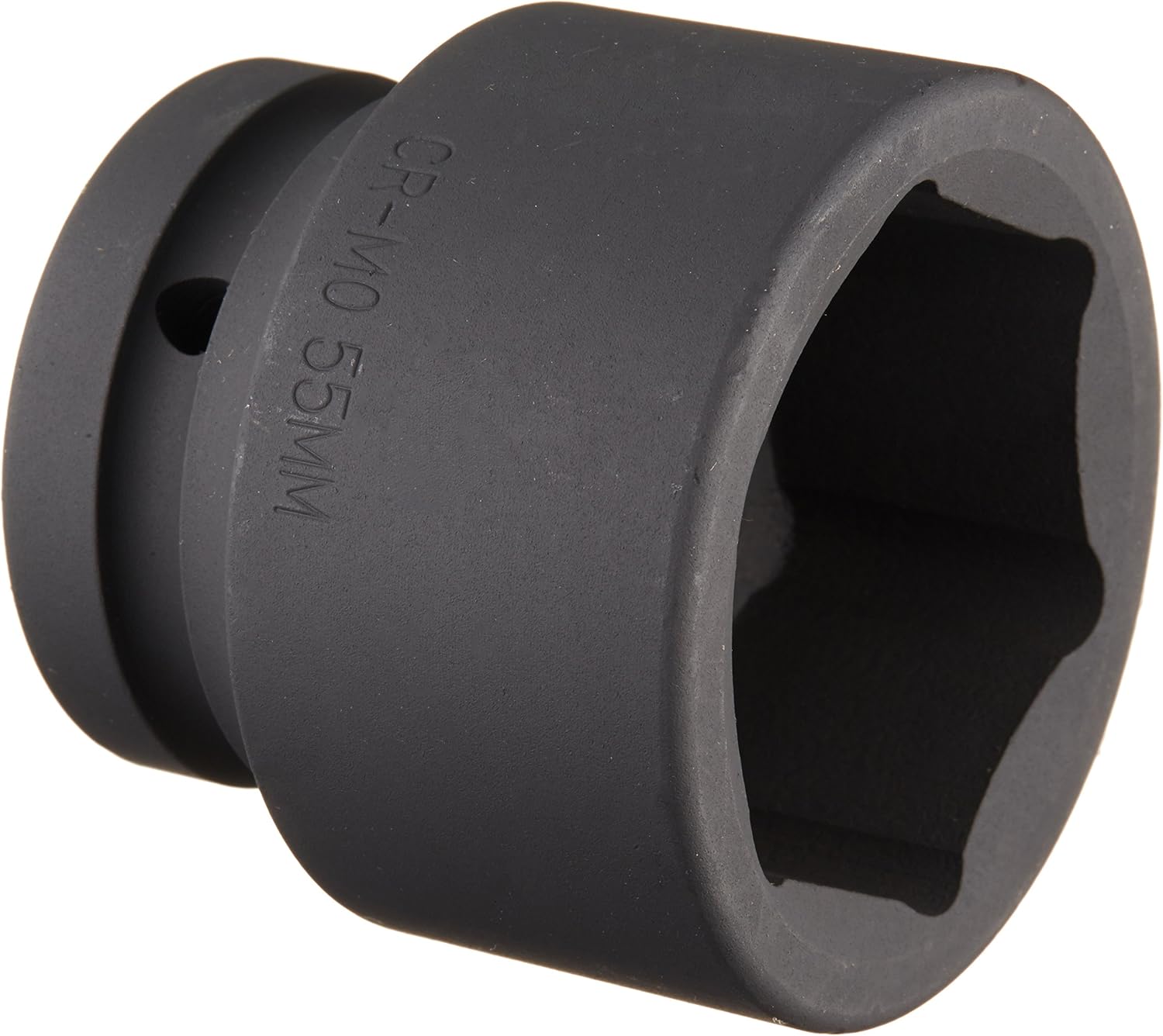 Sunex Tools 555M 1 in. Standard Drive 6 Point Metric Impact Socket, 55-mm