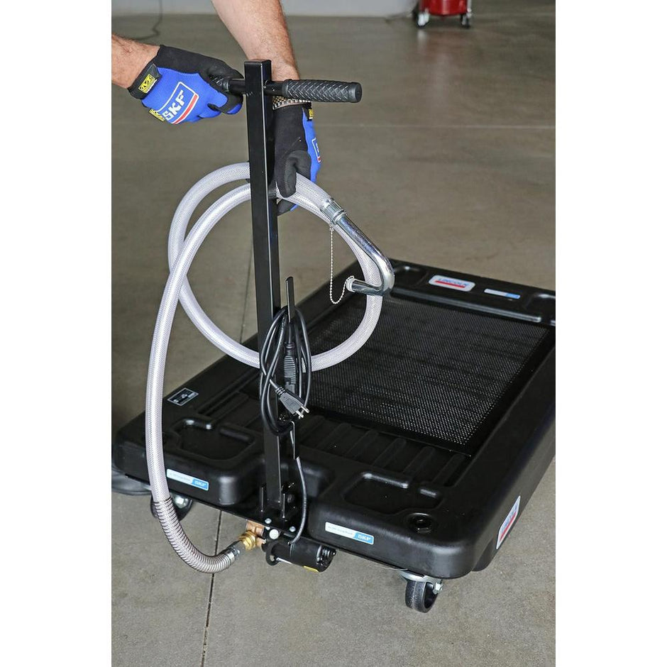 Lincoln Industrial 3669 Low Profile 17 Gallon Oil Change Truck Drain w