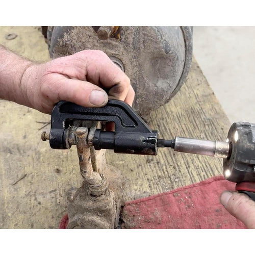 Presse à goupille de réglage de jeu automatique Lisle 41840 pour camions et équipements de classe 6 à 8