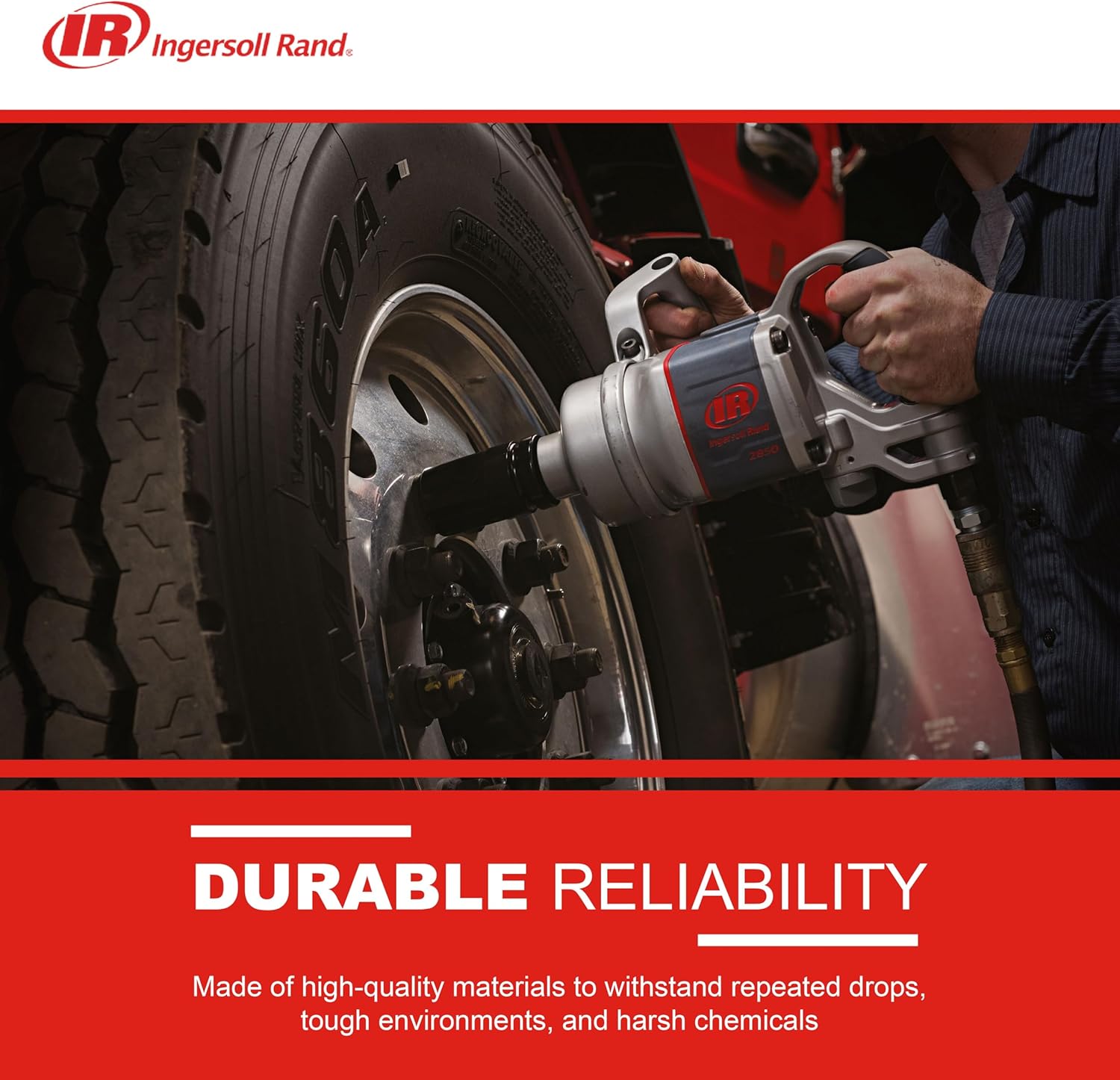 Ingersoll Rand 2850MAX Wrench, 1" Impact