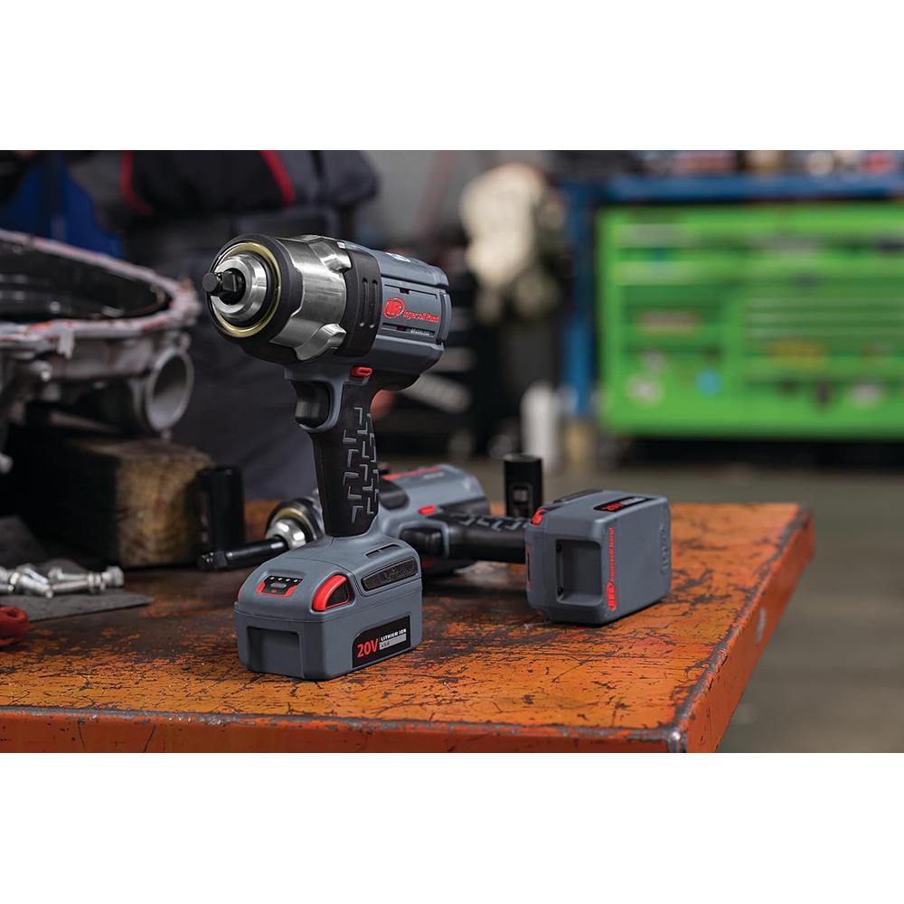 Ingersoll Rand 1/2" 20V Cordless Impact, 1 Battery Kit, W7152-K12, (1) Battery Kit