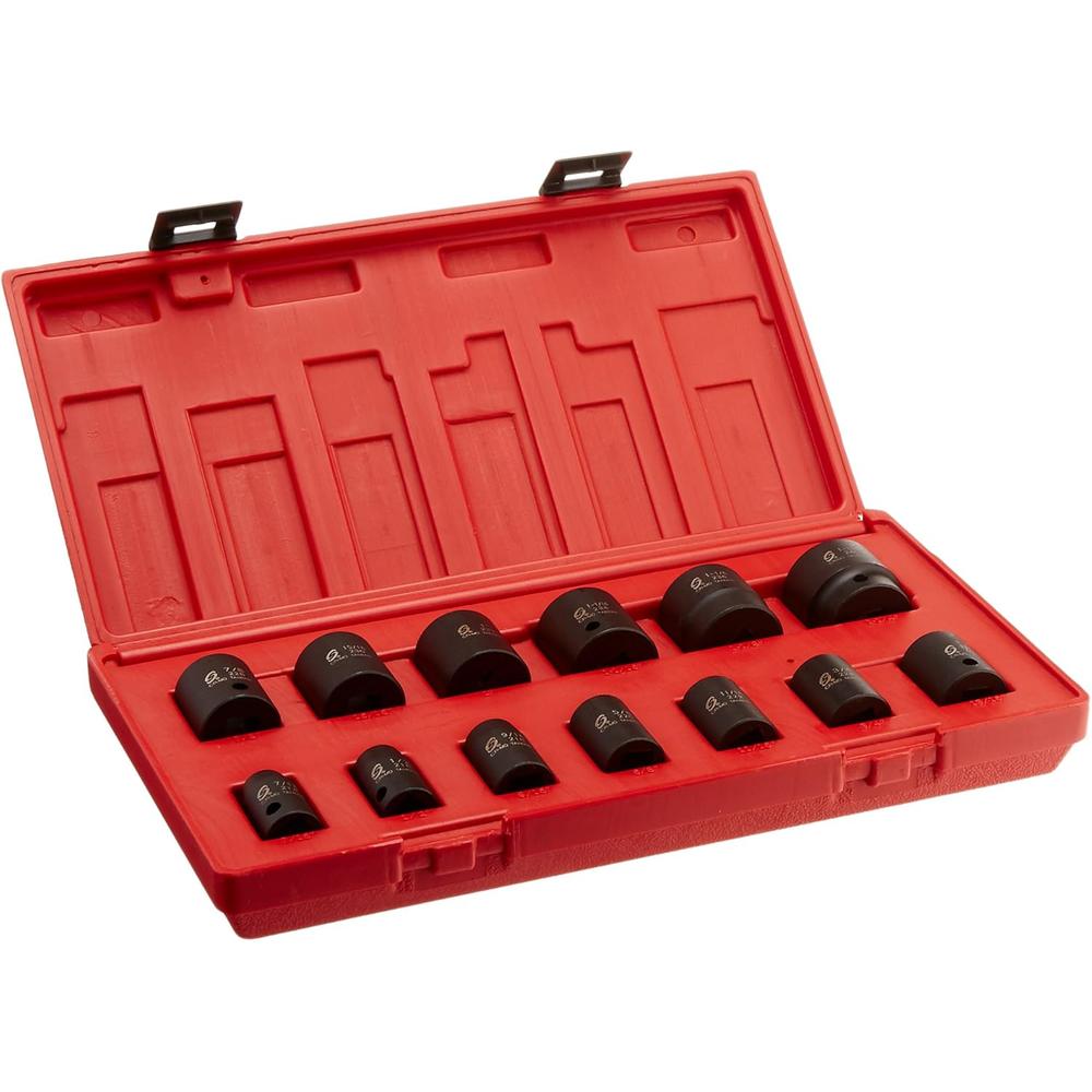 Sunex 2650 SAE Impact Socket Set, 1/2-Inch Drive