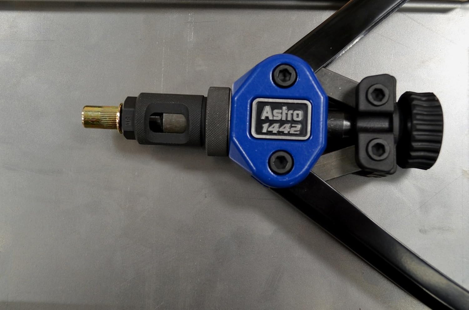 Astro Pneumatic Tool 1442 13" Hand Rivet Nut Setter Kit - Metric & SAE W/ 60pc Rivnuts