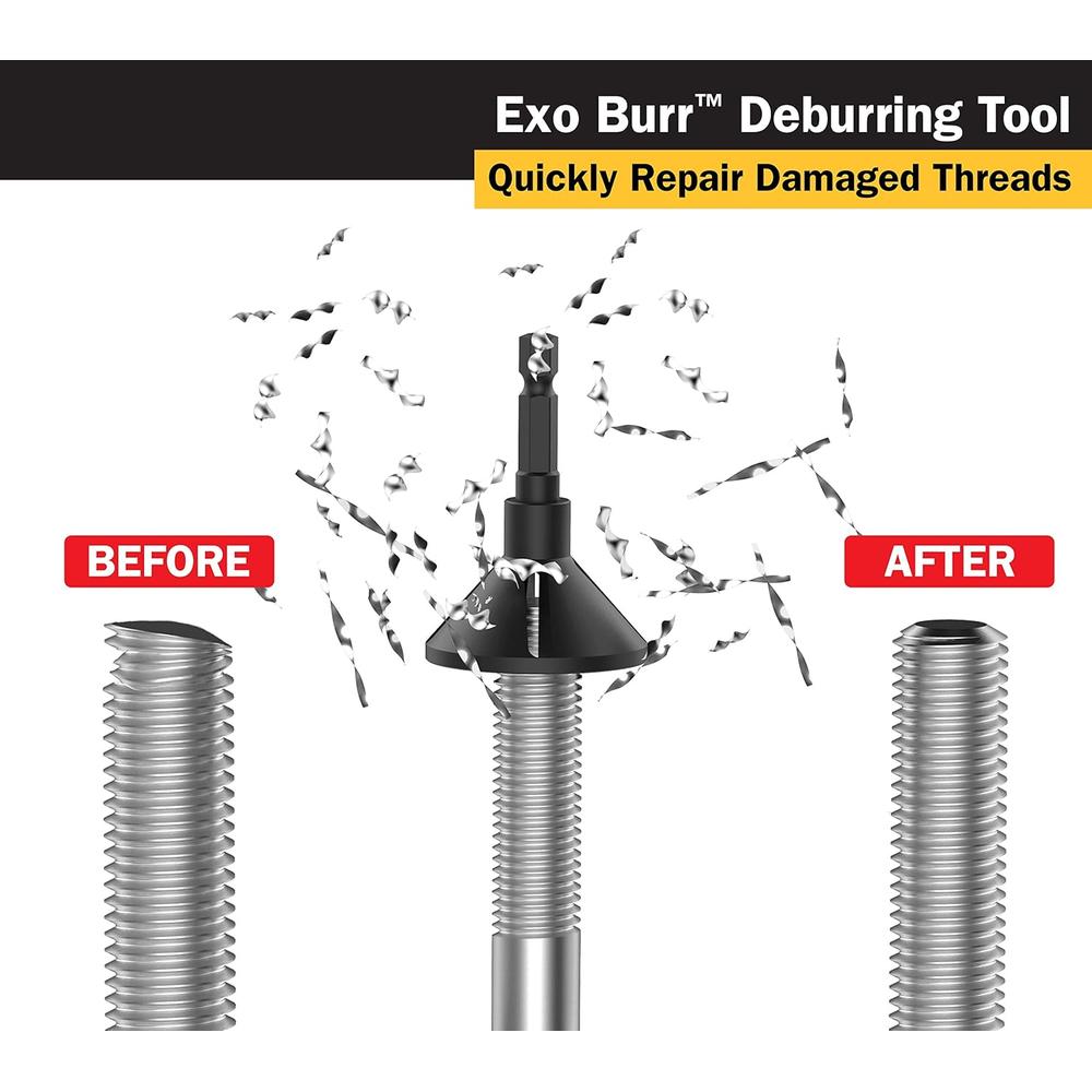 Titan 51950 EXO BURR External Deburrer and Chamfering Tool