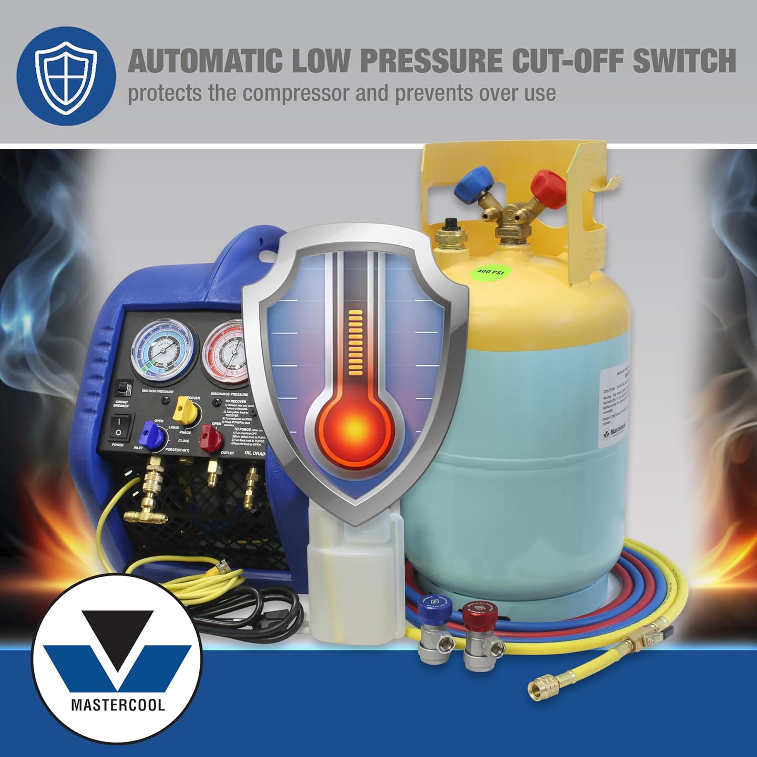 Mastercool 69110 Automotive A/C Recovery System