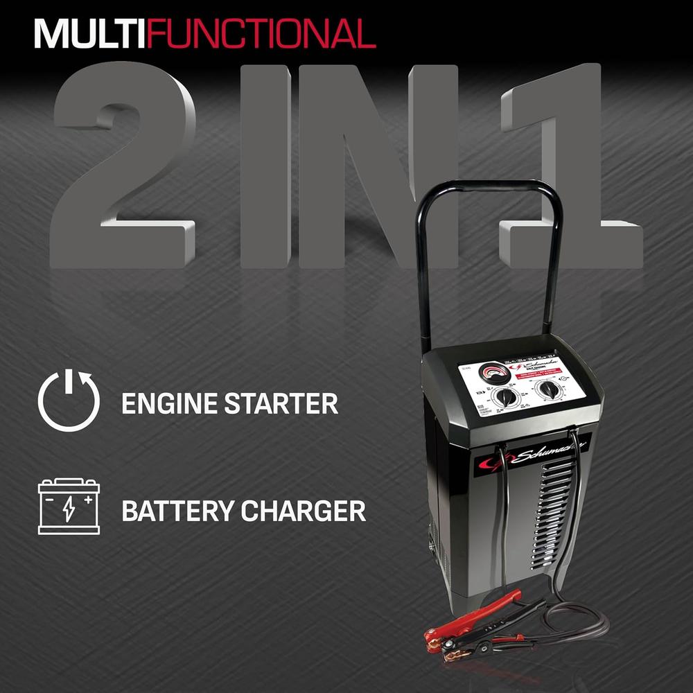 Schumacher Electric SC1445 6V/12V 250A CHARGEUR DE BATTERIE MANUEL/DÉMARREUR DE MOTEUR