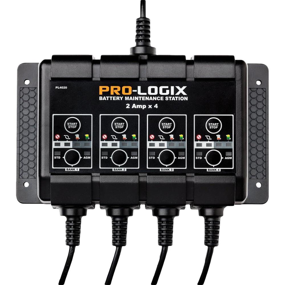 Clore Automotive PL4020 Station de maintenance de batterie solaire SOLAR Pro-Logix 4 banques