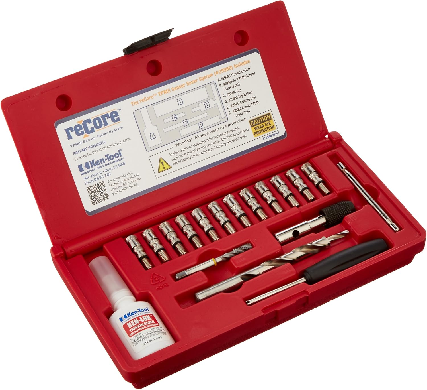 Ken-Tool KEN29980 Kit de démarrage du système d'économiseur de capteur TPMS (reCore„¢)