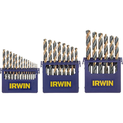 Jeu de forets IRWIN, acier rapide, 29 pièces (3018005)