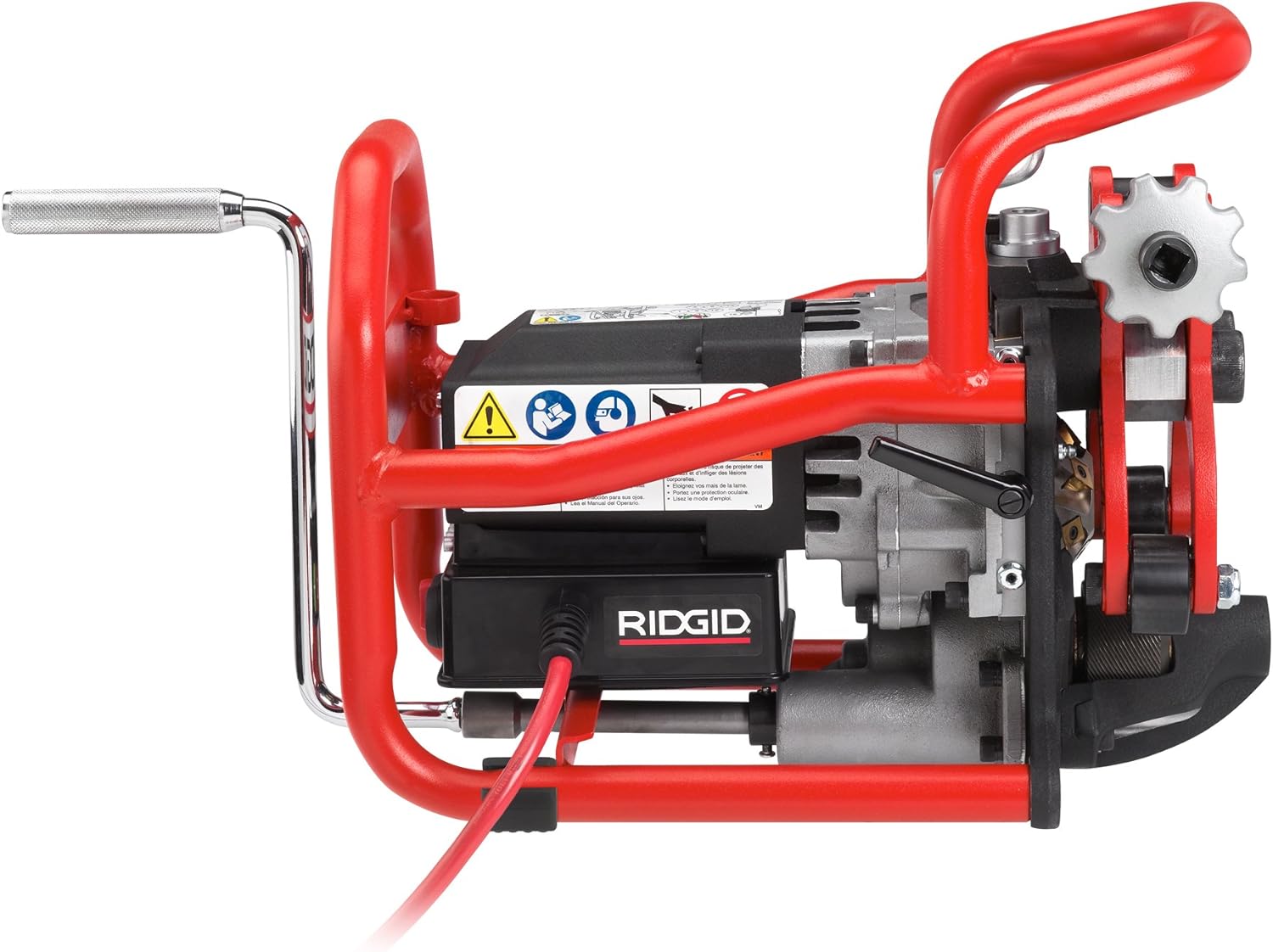 Ridgid 49298 B-500 Portable Pipe Beveller With 37.5° Cutter Head, For Pipe 4” and Up, Max. Wall Thickness of 1/2", 120V