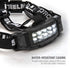 Steelman Pro 79052 Slim Profile LED 250-Lumen Motion Activated Headlamp With Rear Red Blinker, 3xAA Battery Powered