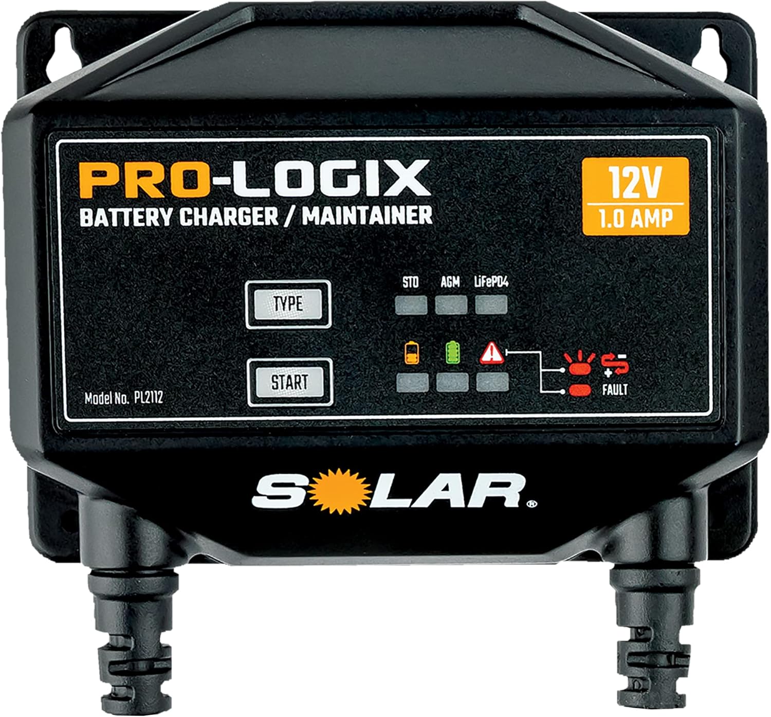 Clore Automotive PL2112 12 VOLT, 1.0 AMP FULLY AUTOMATIC BATTERY CHARGER/MAINTAINER