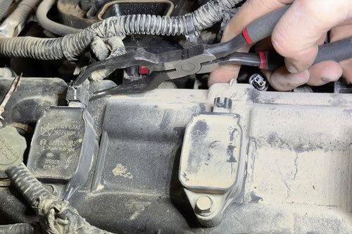 Lisle 37990 Electrical Connector Disconnect Pliers for Single & Double Connectors