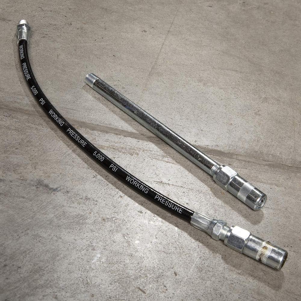 Legacy Manufacturing L1325 Workforce Pistol Grip Grease Gun, 12" Flexible Extension