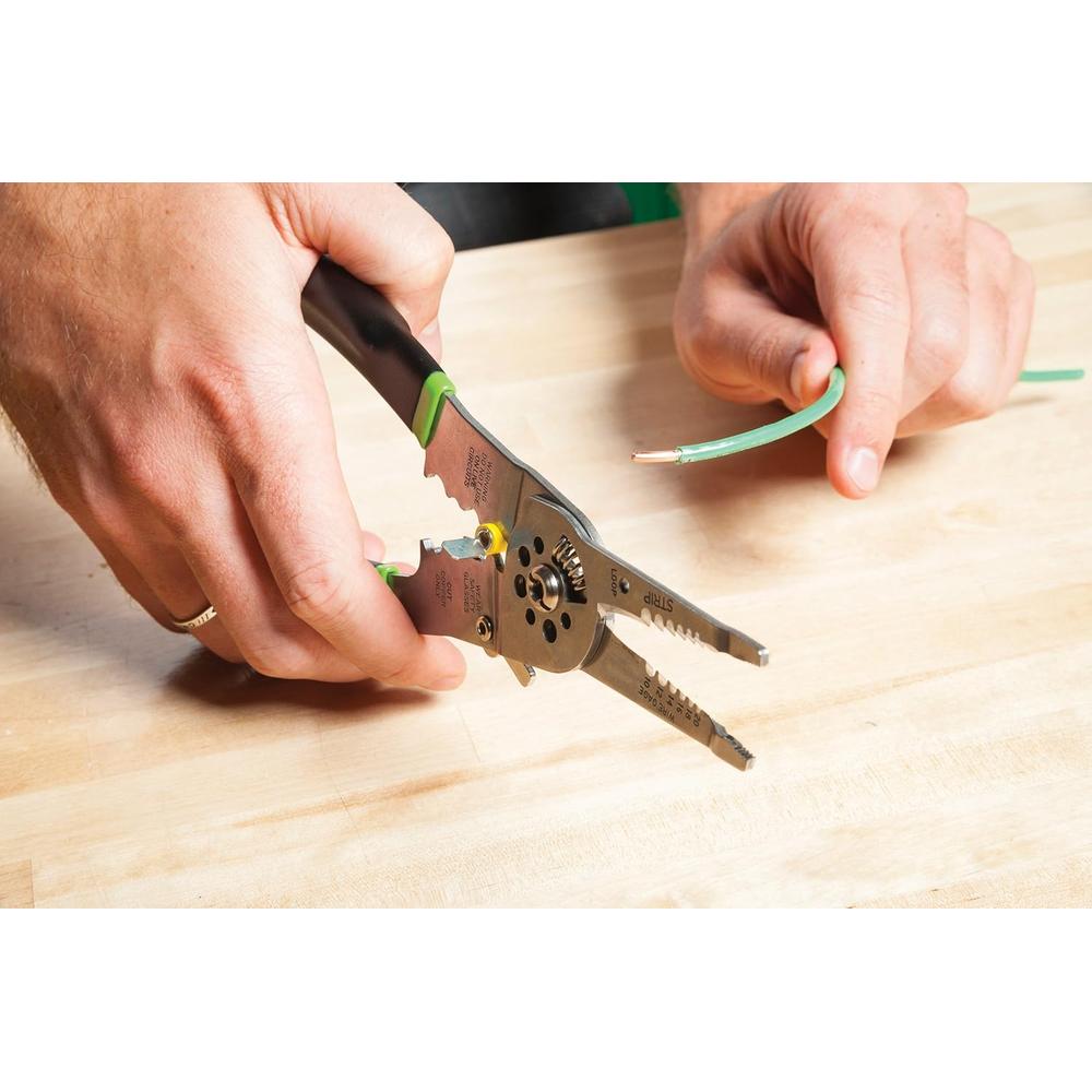 Greenlee 1927-SS SS STRIPPING/CRIMP COMB TOOL