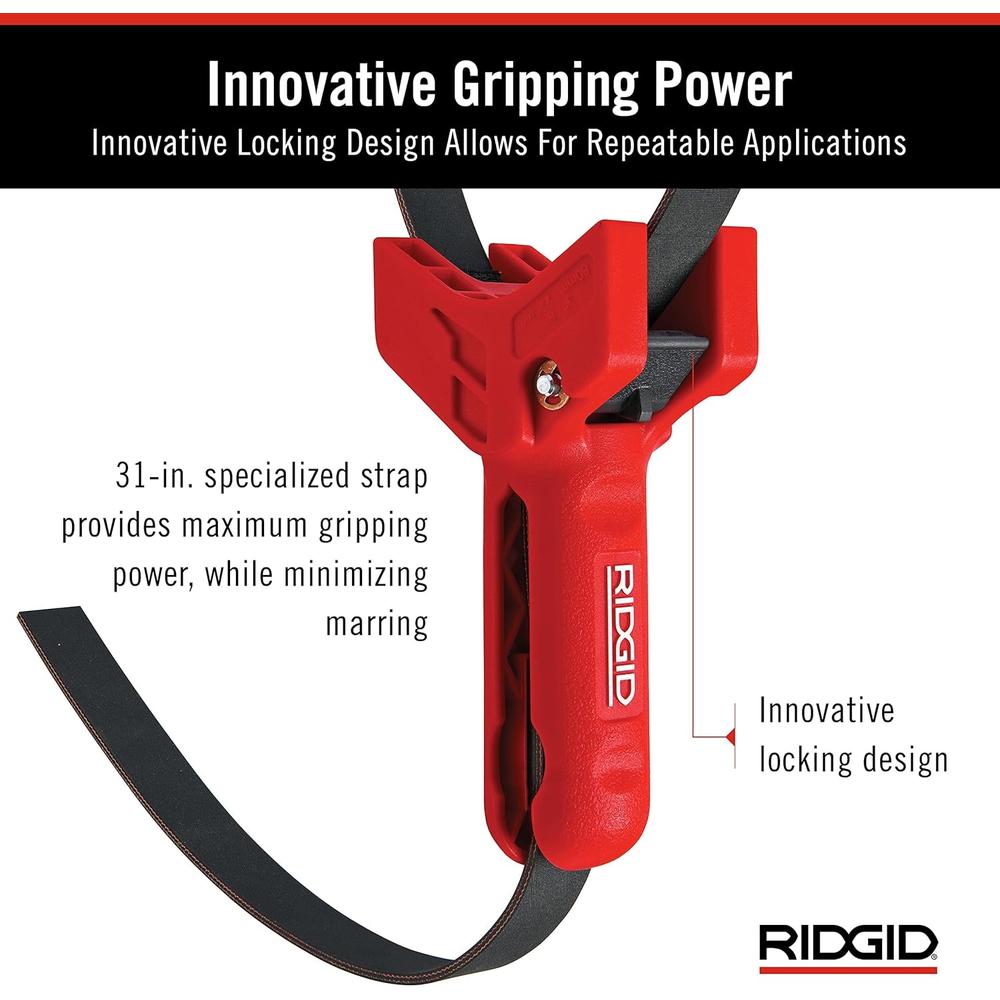 Ridgid 42478 POIGNEE, POIGNEE DE TUYAU STRAPLOCK