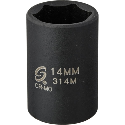 Sunex Tools 314M 3/8 in. Drive 14-mm Impact Socket