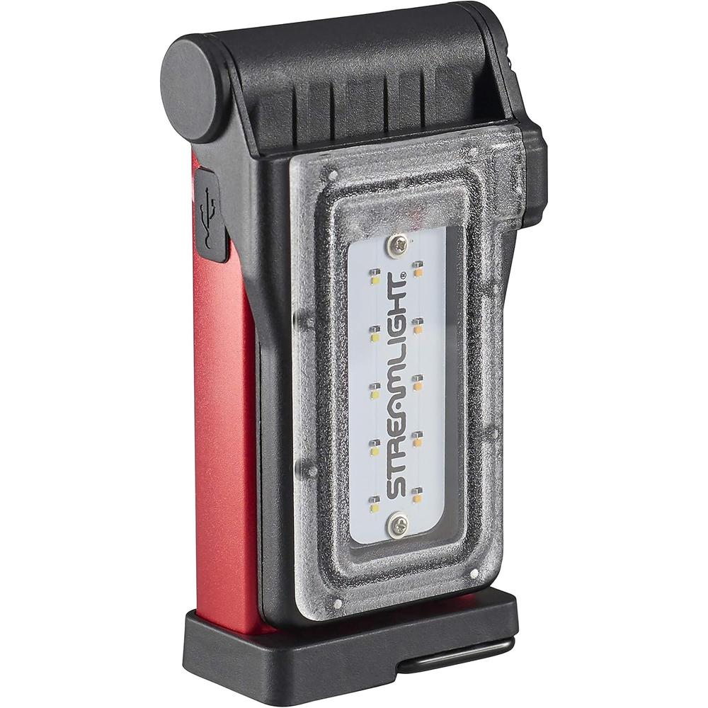 Streamlight 61501 FLIPMATE, 500 LUMENS COMPACT MULTI-FUNCTION RECHARGEABLE WORK LIGHT, RED