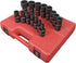 Sunex Tools 2856 15pc 1/2" Dr 12 Pt SAE Universal Impact Socket