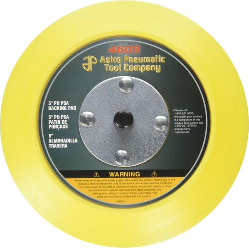Astro Pneumatic 4605 5" PSA Backing Pad