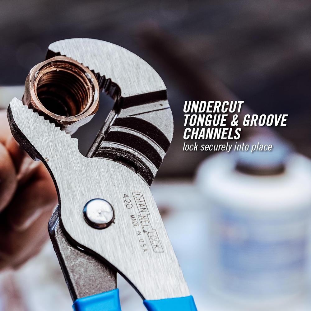 Channellock GS-3 Ensemble de 3 languettes et rainures