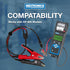 Midtronics A250 Cable, 4' w/Large Plastic Clamps: EXP-800 Models