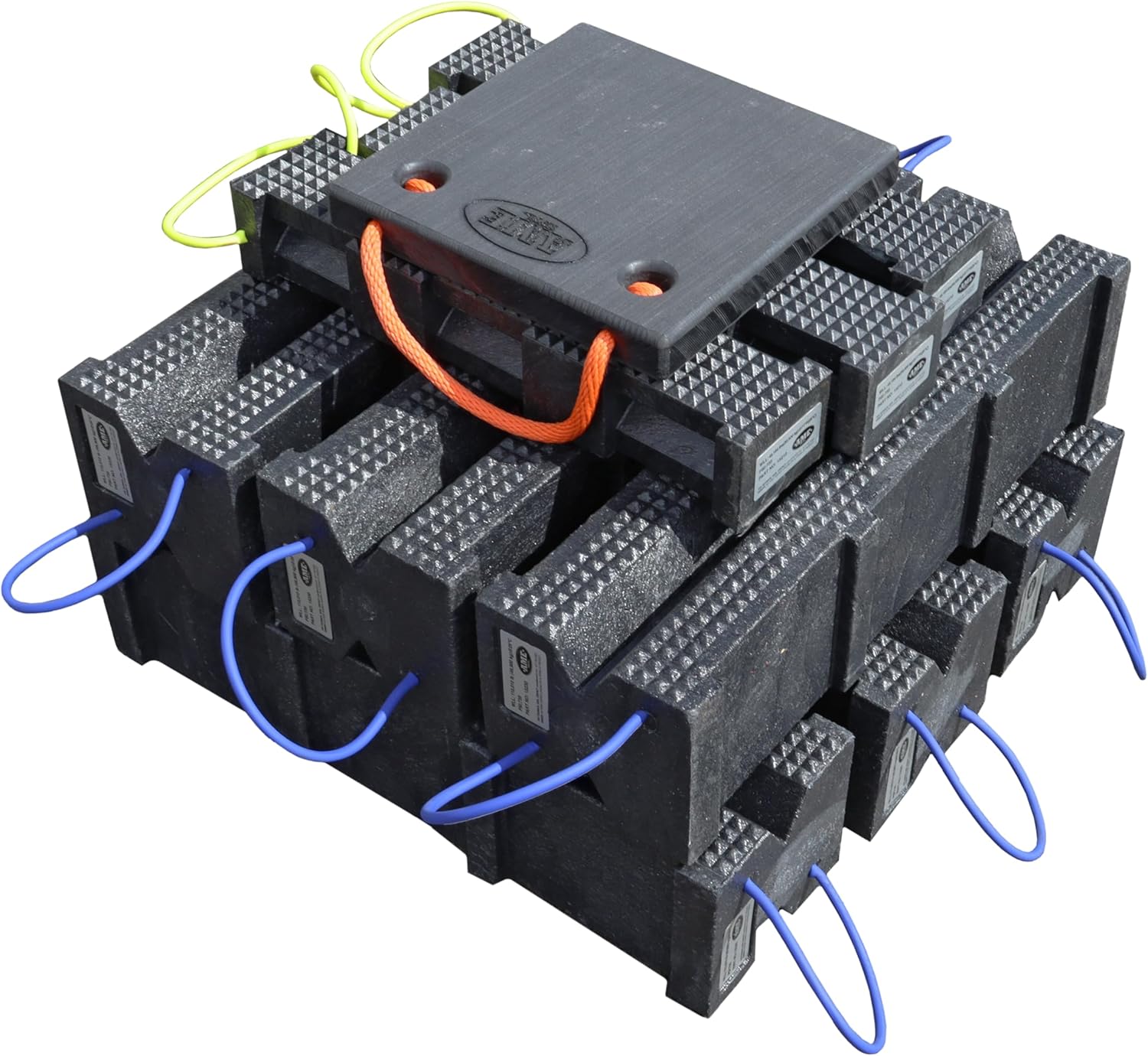 AME International 15255 FR Super Stacker Cribbing Set with Jack Plate
