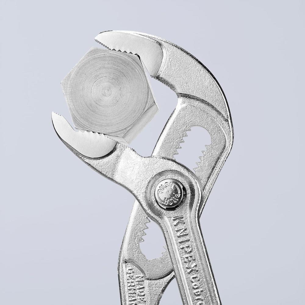 Knipex 87 03 180 Cobra Pliers-Chrome Plated