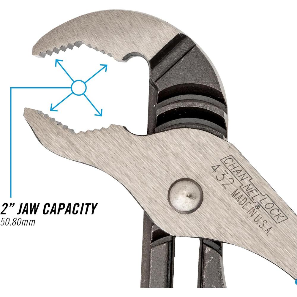 Channellock 432 10" Tongue & Groove