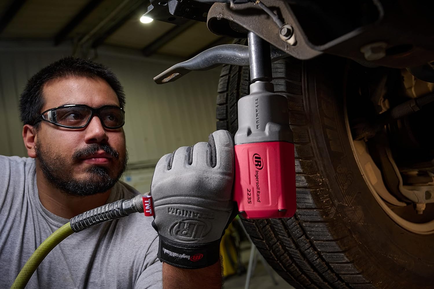 Ingersoll Rand 2235TIMAX-R Clé à chocs 1/2" - Rouge haute visibilité